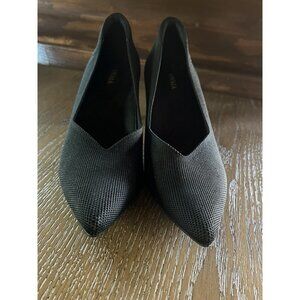VIVAIA Pointed Toe Mid Heels (Anna) Black Size 40 US 9